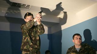 Кадеты и ОМОН: соревнования по стрельбе
