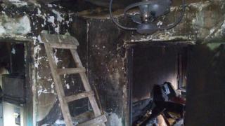 В Буденновском районе Ставрополья сгорел дом из-за оставленной поминальной свечи