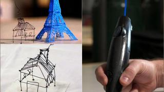 Для трехмерного рисования создали специальную ручку 3Doodler