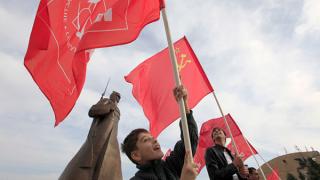 В Ставрополе коммунисты митингом отметили 7 ноября – День согласия и примирения