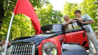 Автопробег, посвященный 67-й годовщине Победы, завершился в Ставрополе