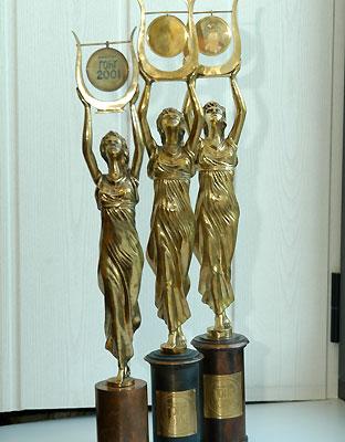 «Ставропольская правда» получила статуэтку Ириды – символ престижного конкурса СМИ «Золотой гонг»