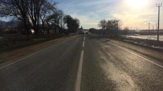 Участок дороги по центральной улице отремонтировали в селе Курсавка