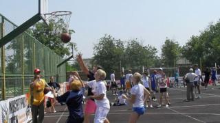 Соревнования по уличному баскетболу прошли в селе Александровском