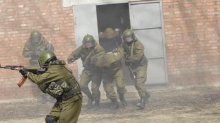 На Ставрополье прошли учебно-методические сборы бойцов ОМОНа