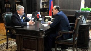 Губернатор Валерий Зеренков провел встречу с Рамазаном Абдулатиповым