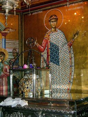 Мощи святого великомученика Димитрия Солунского на Северном Кавказе