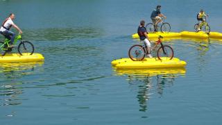 В Железноводске можно будет прокатиться на велосипеде по Курортному озеру