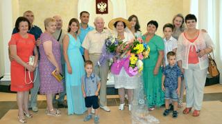 Золотую свадьбу отметили супруги Богдановы из Железноводска